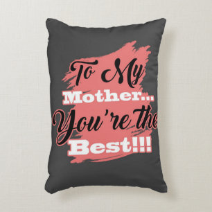 Almofada Decorativa Para a minha mãe você é o melhor Presentes Par