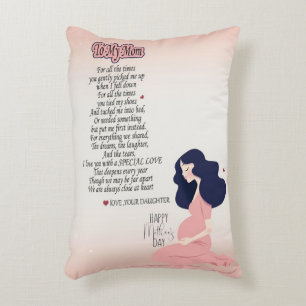 Almofada Decorativa Para Minha Mãe Por Todo O Tempo Você Me Pegou Co