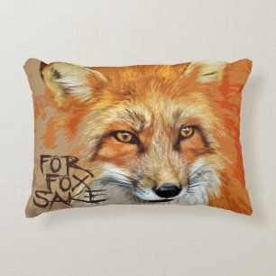 Almofada Decorativa Para o design da causa do Fox