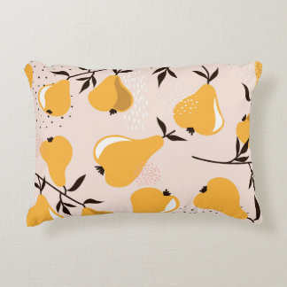 Almofada Decorativa Paraíso Pear: Sobreposições Coloridas