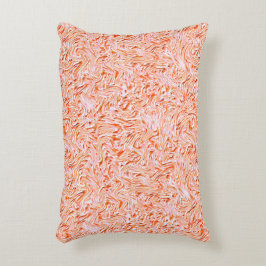 Almofada Decorativa Parece textura de parede, cor de salmão