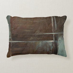 Almofada Decorativa Parede de tijolo vermelha & cinzenta