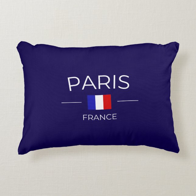 Almofada Decorativa paris en France (Frente)