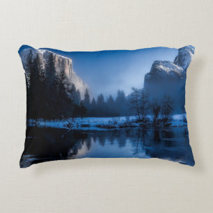 Almofada Decorativa Parque Nacional Yellowstone No Inverno