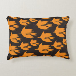 Almofada Decorativa Passo de Broca à Noite - padrão de Halloween perfe