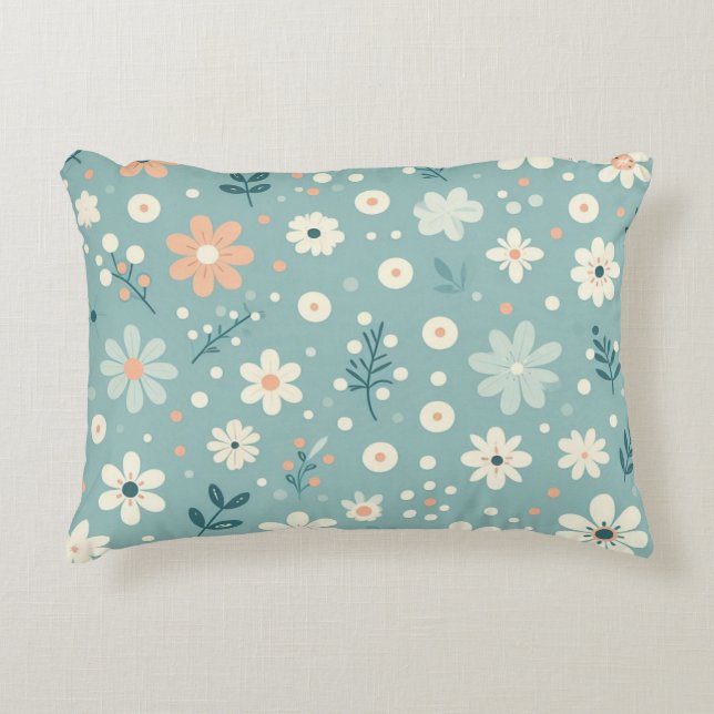 Almofada Decorativa Pastel Garden Delight (Frente)