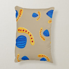 Almofada Decorativa Patrón pintado a mano boho tono tierra