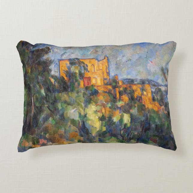 Almofada Decorativa Paul Cezanne - Chateau Noir (Frente)