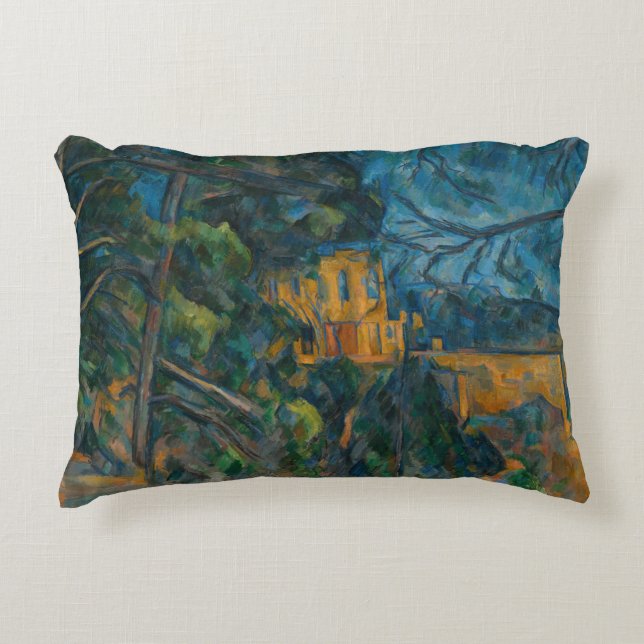 Almofada Decorativa Paul Cezanne - Chateau Noir (Frente)
