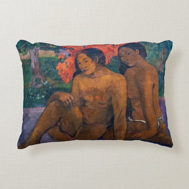 Almofada Decorativa Paul Gauguin - E o Ouro de Seus Corpos (Frente)