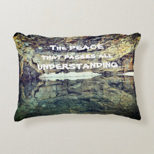 Almofada Decorativa Paz Que Passa A Compreender A Inspiração