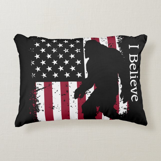 Almofada Decorativa Pé Grande Patriótico (Frente)