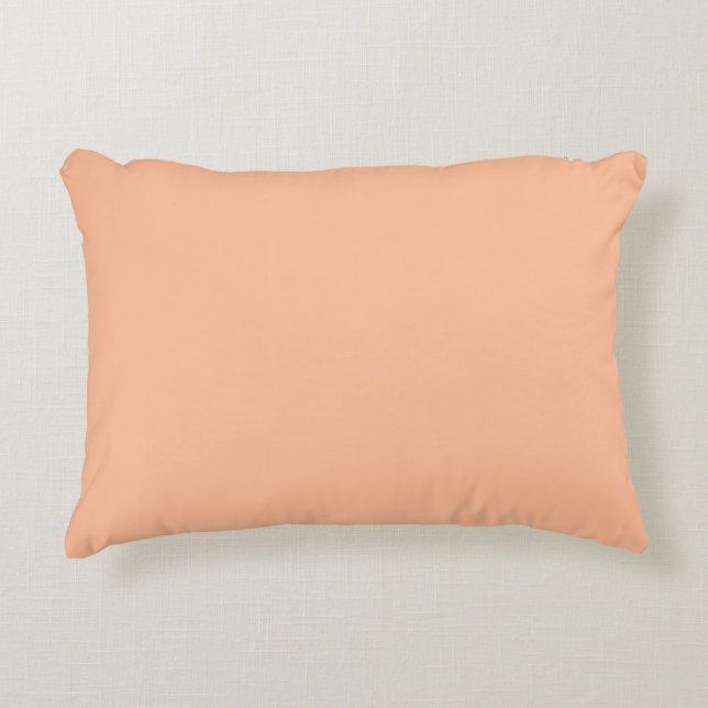 Almofada Decorativa Peach Fuzz Solid (Frente)