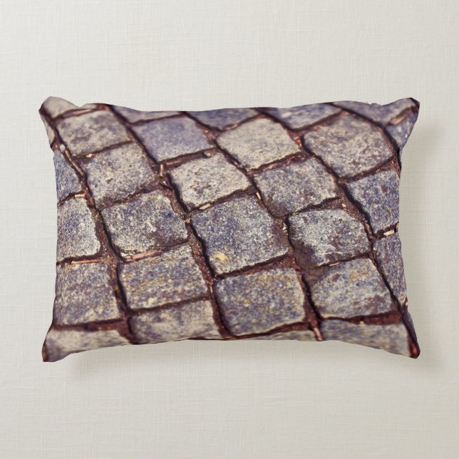 Almofada Decorativa Pedras para pavimentação de pedras (Frente)