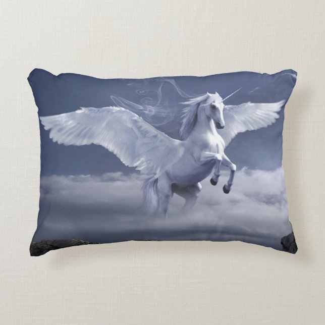 Almofada Decorativa Pegasus em voo (Frente)