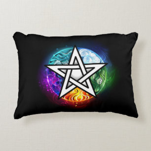 Almofada Decorativa Pentagrama do Wiccan