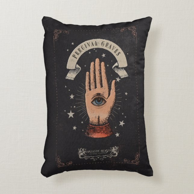 Almofada Decorativa PERCIVAL GRAVES™ Magic Hand Graphic (Frente(Vertical))