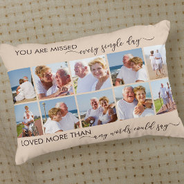 Almofada Decorativa Perdeu 10 Imagens Collage Memorial Almond