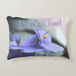 Almofada Decorativa Periwinkle Floral Design