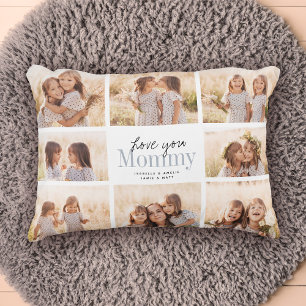 Almofada Decorativa Personalizado Ame Você Colagem de Fotos de Dia de