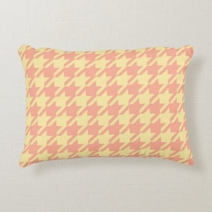 Almofada Decorativa Pessel amarelo-pinhal Pepita Houndstooth
