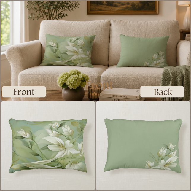 Almofada Decorativa Pessoas Espelho (Mirror People Accent Pillow
(Front and Back))