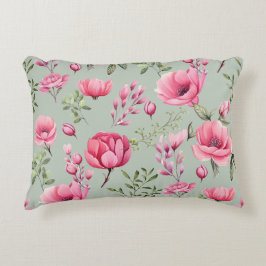 Almofada Decorativa Pétalas de Meadow-Blush em Flor