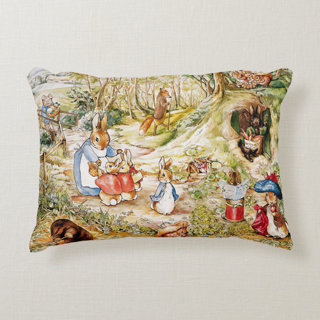 Almofada Decorativa Peter, o coelho (Frente)