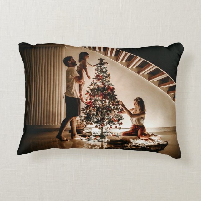 Almofada Decorativa Photo Throw Pillow Customized Pillow With Picture (Verso)