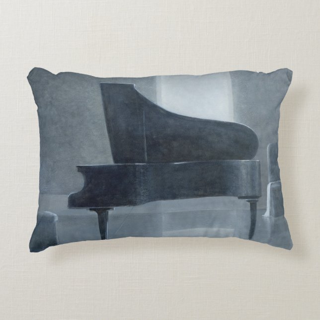 Almofada Decorativa Piano preto 2004 (Frente)