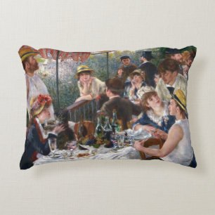 Almofada Decorativa Pierre-Auguste Renoir - Luncheon do Partido Barco