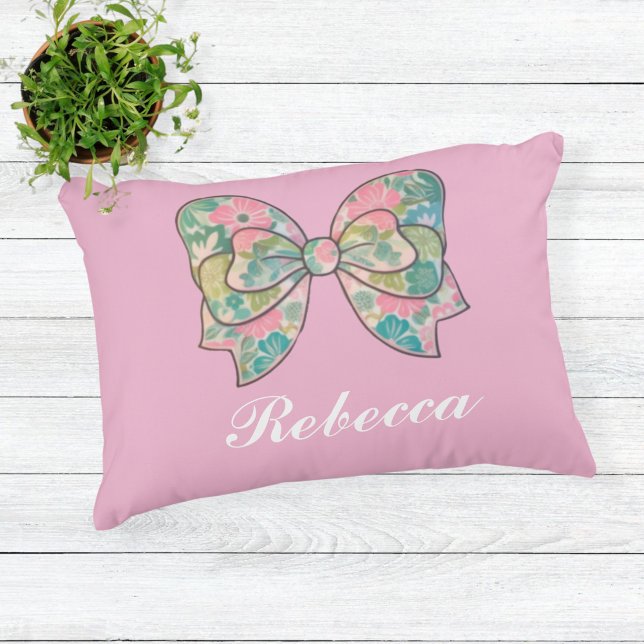 Almofada Decorativa pillow kid bow bedroom (Criador carregado)