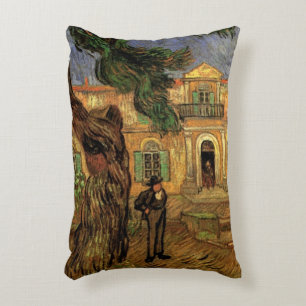 Almofada Decorativa Pinheiros em Saint-Paul por Vincent van Gogh