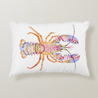 Almofada Decorativa Pink and Blue Lobster