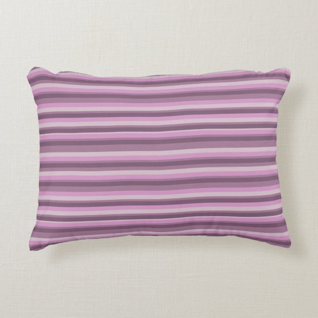 Almofada Decorativa Pink stripes (Frente)