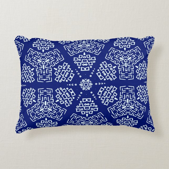 Almofada Decorativa Pintado manualmente com estilos perfeitos com etni (Frente)
