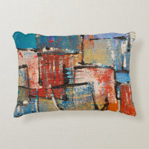 pintura abstracta con estructura pintada a mano