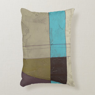 Almofada Decorativa Pintura minimalista contemporânea com cor profund