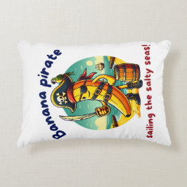 Almofada Decorativa Pirate Banana Adventure by Sea