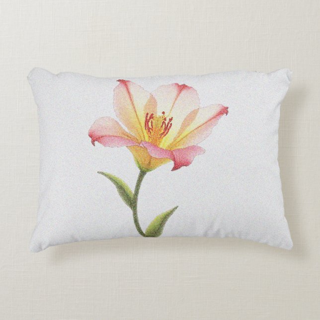 Almofada Decorativa Pixel Bloom Trio (Frente)