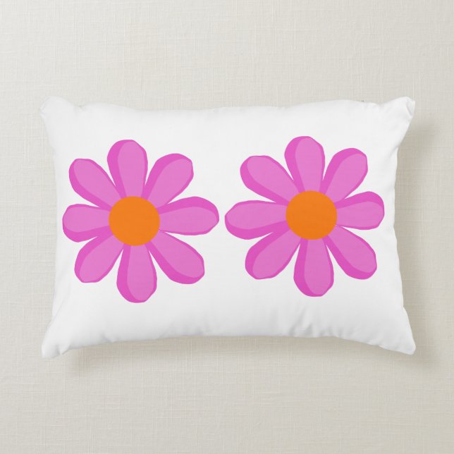Almofada Decorativa Poder Florido fofo  (Frente)