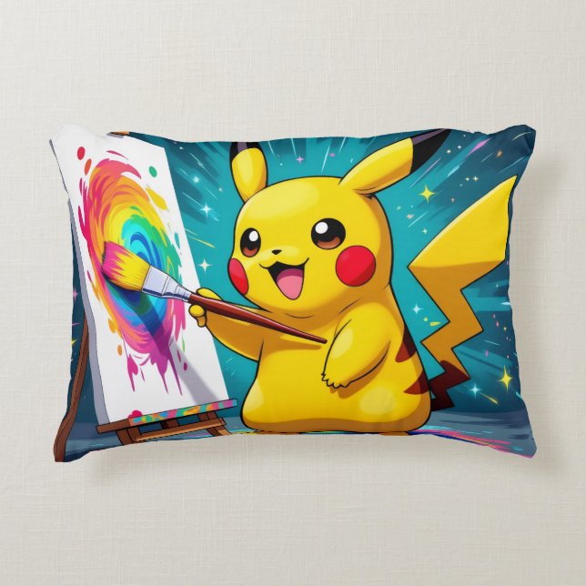 Almofada Decorativa Pokémon und seine Treue Freunde (Frente)