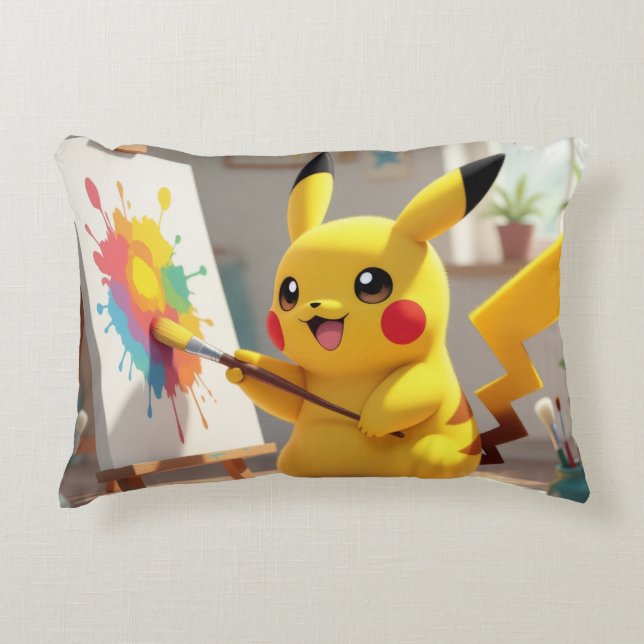 Almofada Decorativa Pokémon und seine Treue Freunde (Frente)