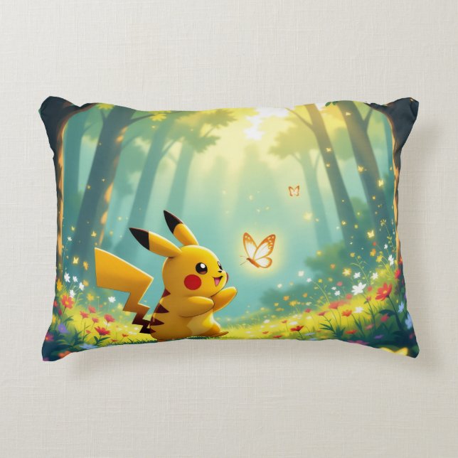 Almofada Decorativa Pokémon und seine Treue Freunde (Frente)