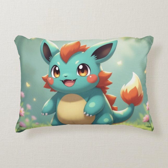 Almofada Decorativa Pokémon und seine Treue Freunde (Frente)