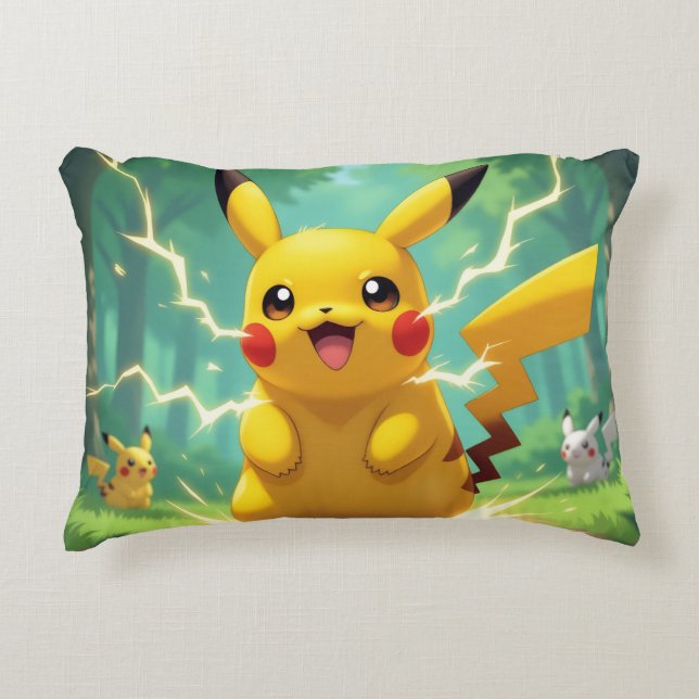 Almofada Decorativa Pokémon und seine Treue Freunde (Frente)