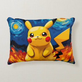 Almofada Decorativa Pokémon und seine Treue Freunde