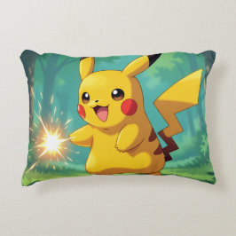 Almofada Decorativa Pokémon und seine Treue Freunde