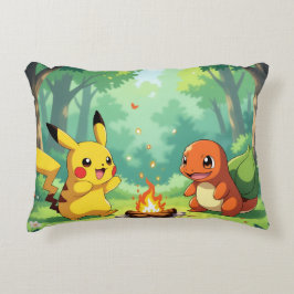 Almofada Decorativa Pokémon und seine Treue Freunde