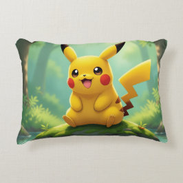 Almofada Decorativa Pokémon und seine Treue Freunde
